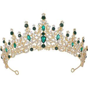 Crystal Crowns and Tiaras Headband for Girls Women Birthday Wedding Quinceaneras